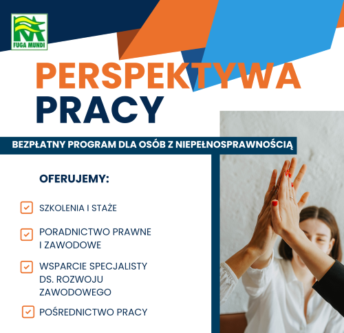 Bezpłatna aktywizacja zawodowa dla osób niepełnosprawnych