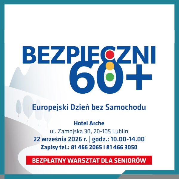 Bezpieczni 60+ w ruchu drogowym